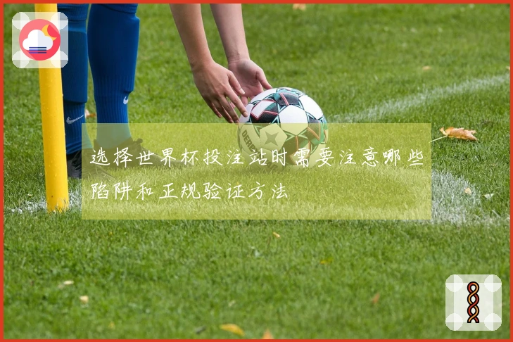 选择世界杯投注站时需要注意哪些陷阱和正规验证方法